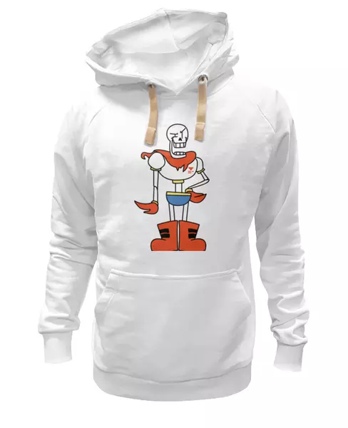 Заказать женскую толстовку в Москве. Женская толстовка Папирус (Undertale) от trugift - готовые дизайны и нанесение принтов.