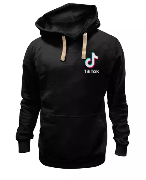 Заказать женскую толстовку в Москве. Женская толстовка TikTok  от DESIGNER   - готовые дизайны и нанесение принтов.