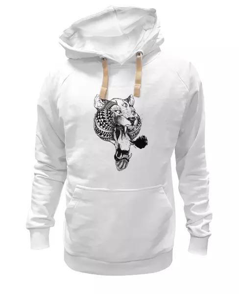 Заказать женскую толстовку в Москве. Женская толстовка Tiger от YellowCloverShop - готовые дизайны и нанесение принтов.