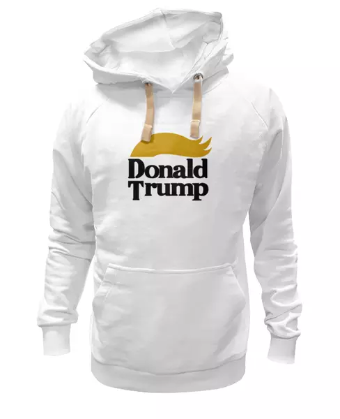 Заказать женскую толстовку в Москве. Женская толстовка Дональд Трамп от mystylez - готовые дизайны и нанесение принтов.