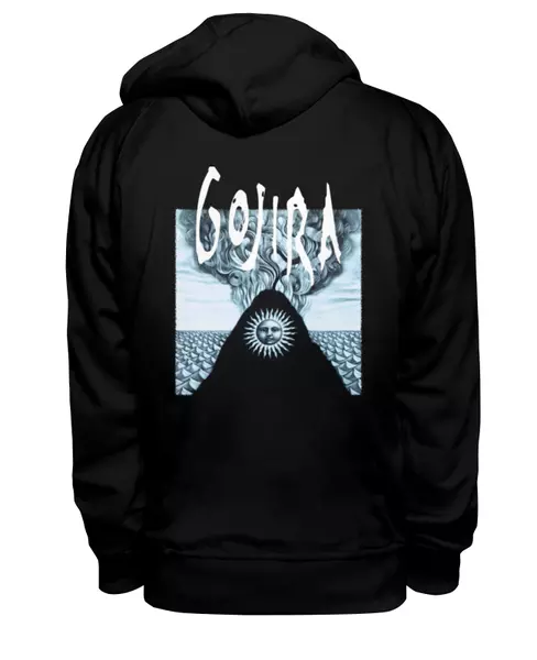 Заказать женскую толстовку в Москве. Женская толстовка Gojira от whisperingofsnake  - готовые дизайны и нанесение принтов.