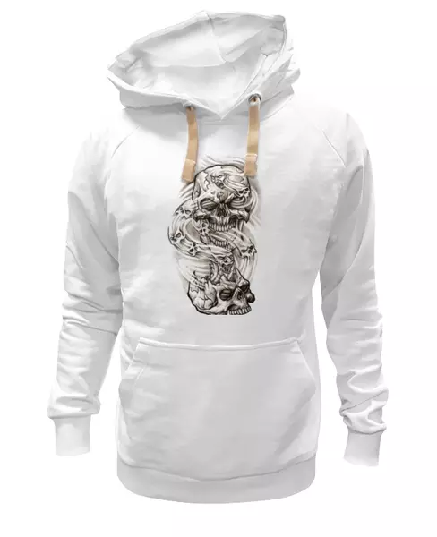 Заказать женскую толстовку в Москве. Женская толстовка Smoke Skulls от Leichenwagen - готовые дизайны и нанесение принтов.