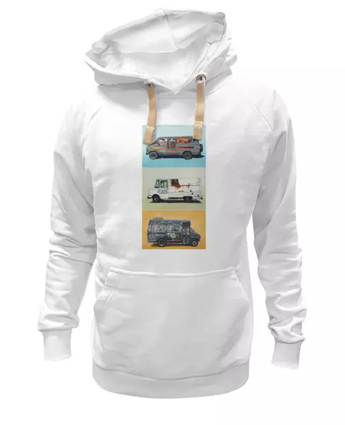 Заказать женскую толстовку в Москве. Женская толстовка CAR   от CoolDesign - готовые дизайны и нанесение принтов.