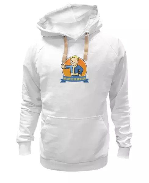 Заказать женскую толстовку в Москве. Женская толстовка Vault Boy (Fallout) от originals - готовые дизайны и нанесение принтов.