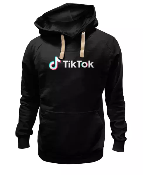 Заказать женскую толстовку в Москве. Женская толстовка TikTok  от DESIGNER   - готовые дизайны и нанесение принтов.