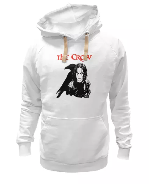 Заказать женскую толстовку в Москве. Женская толстовка The Crow от Leichenwagen - готовые дизайны и нанесение принтов.