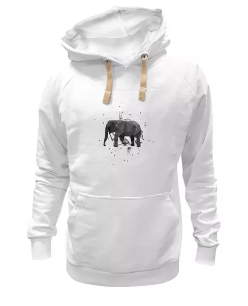 Заказать женскую толстовку в Москве. Женская толстовка Elephant от YellowCloverShop - готовые дизайны и нанесение принтов.