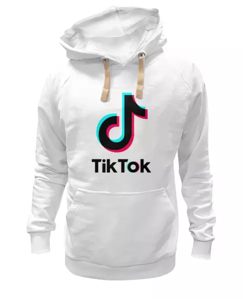Заказать женскую толстовку в Москве. Женская толстовка TikTok  от DESIGNER   - готовые дизайны и нанесение принтов.
