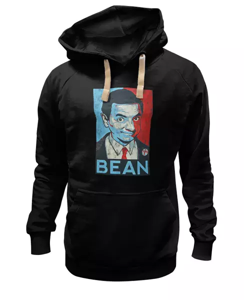 Заказать женскую толстовку в Москве. Женская толстовка Mr.Bean от Leichenwagen - готовые дизайны и нанесение принтов.