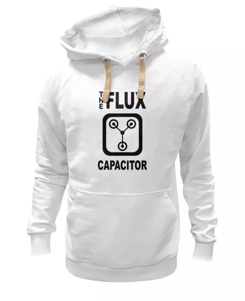 Заказать женскую толстовку в Москве. Женская толстовка Flux Capacitor (Назад в Будущее) от fanart - готовые дизайны и нанесение принтов.