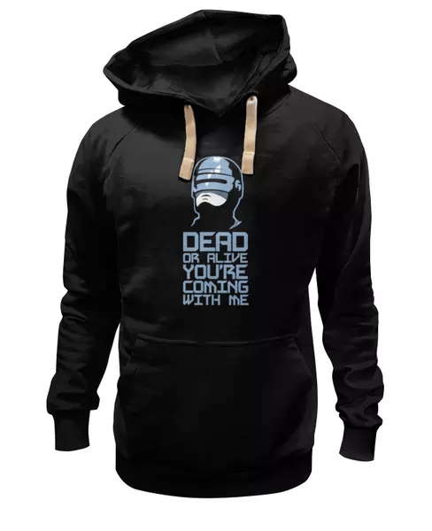 Заказать женскую толстовку в Москве. Женская толстовка Робокоп (Robocop) от originals - готовые дизайны и нанесение принтов.