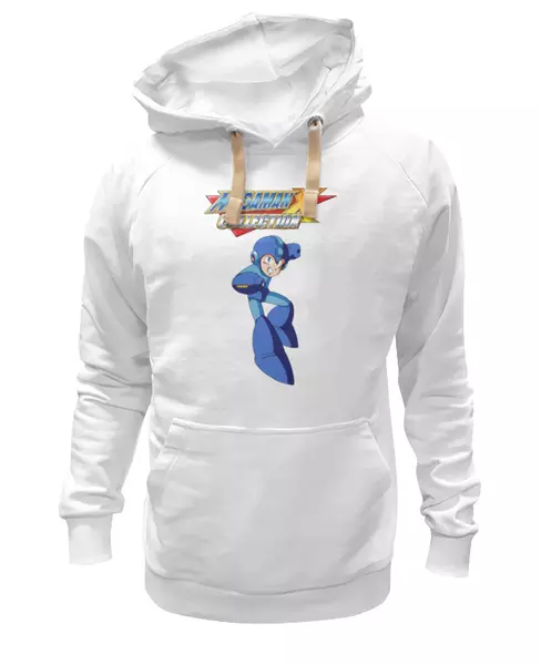 Заказать женскую толстовку в Москве. Женская толстовка MegaMan X от madw - готовые дизайны и нанесение принтов.