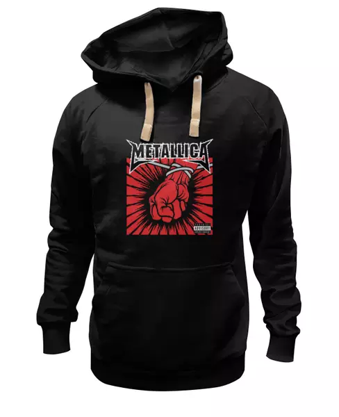 Заказать женскую толстовку в Москве. Женская толстовка Metallica ‎/ St. Anger от OEX design - готовые дизайны и нанесение принтов.