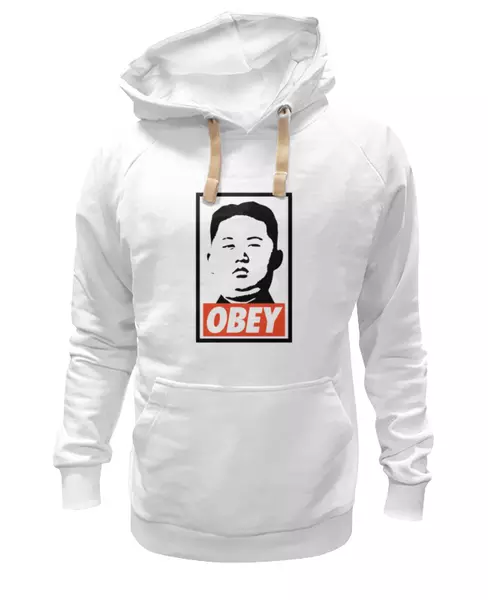 Заказать женскую толстовку в Москве. Женская толстовка Подчинись (Obey) от Andrew Zaycev - готовые дизайны и нанесение принтов.