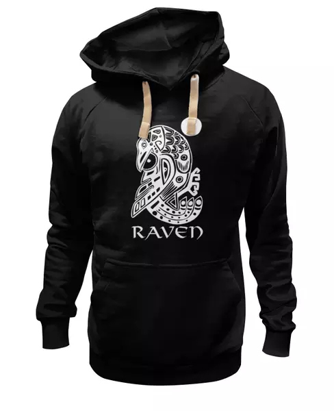 Заказать женскую толстовку в Москве. Женская толстовка Raven Brand от Raven - готовые дизайны и нанесение принтов.