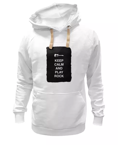Заказать женскую толстовку в Москве. Женская толстовка Keep calm and play rock от zen4@bk.ru - готовые дизайны и нанесение принтов.