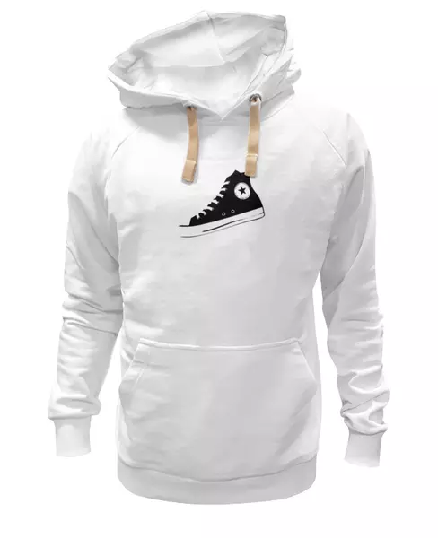 Заказать женскую толстовку в Москве. Женская толстовка Converse two от hey BROOK! - готовые дизайны и нанесение принтов.