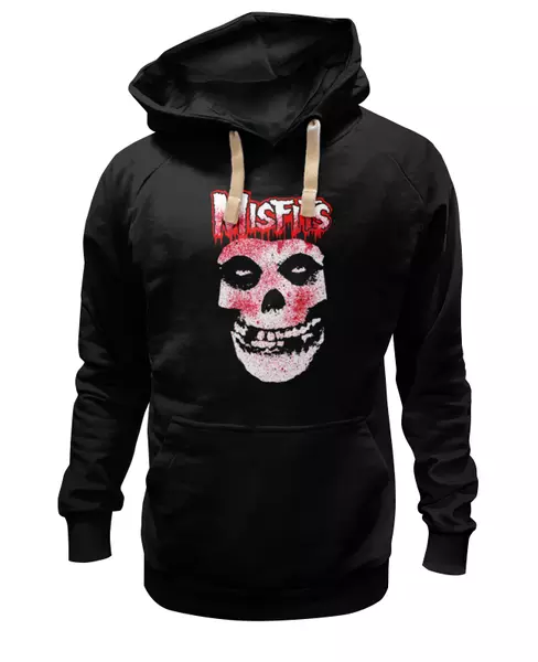 Заказать женскую толстовку в Москве. Женская толстовка Misfits от Николай  Вахлаков  - готовые дизайны и нанесение принтов.