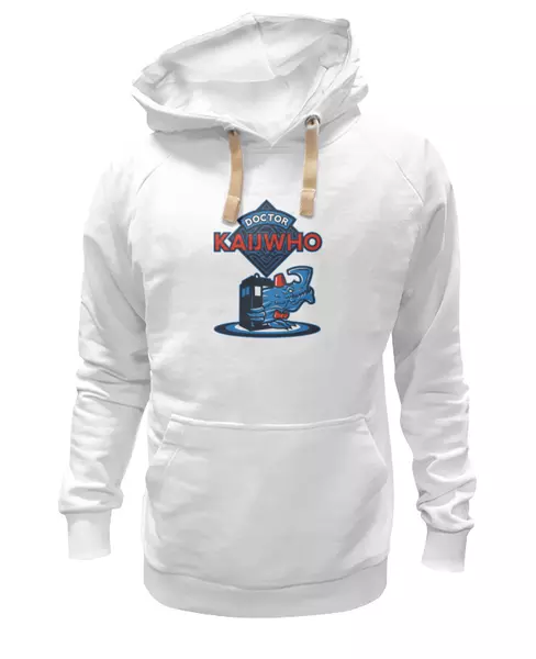 Заказать женскую толстовку в Москве. Женская толстовка Doctor Who x Kaiju от coolmag - готовые дизайны и нанесение принтов.