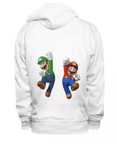 Заказать женскую толстовку в Москве. Женская толстовка Super Mario от elvis - готовые дизайны и нанесение принтов.