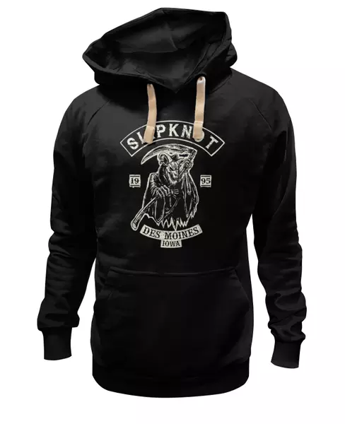 Заказать женскую толстовку в Москве. Женская толстовка Slipknot от geekbox - готовые дизайны и нанесение принтов.