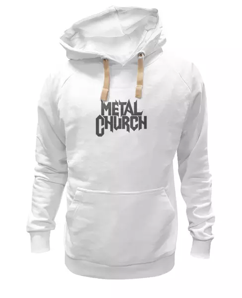 Заказать женскую толстовку в Москве. Женская толстовка Metal Church от Fedor - готовые дизайны и нанесение принтов.