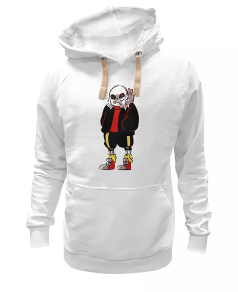 Заказать женскую толстовку в Москве. Женская толстовка Санс (Undertale) от trugift - готовые дизайны и нанесение принтов.