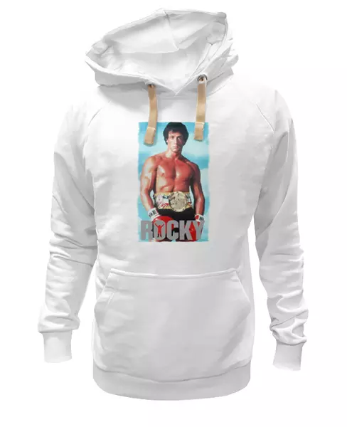 Заказать женскую толстовку в Москве. Женская толстовка Rocky Balboa от Leichenwagen - готовые дизайны и нанесение принтов.