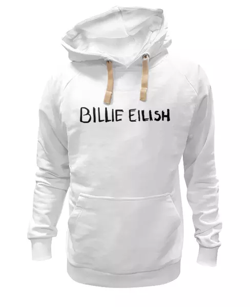 Заказать женскую толстовку в Москве. Женская толстовка Billie Eilish от DESIGNER   - готовые дизайны и нанесение принтов.