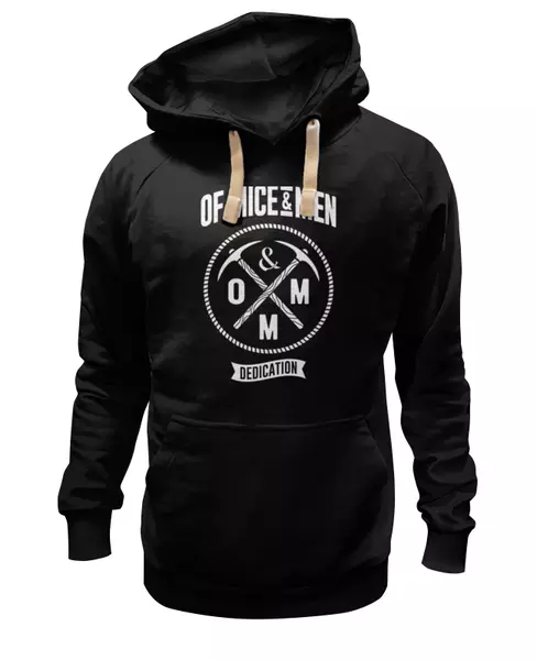 Заказать женскую толстовку в Москве. Женская толстовка Of Mice & Men от geekbox - готовые дизайны и нанесение принтов.