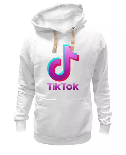 Заказать женскую толстовку в Москве. Женская толстовка TIK TOK (Tik Tok video) от vista12761@rambler.ru - готовые дизайны и нанесение принтов.