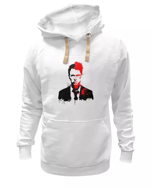Заказать женскую толстовку в Москве. Женская толстовка Fight Club от YellowCloverShop - готовые дизайны и нанесение принтов.