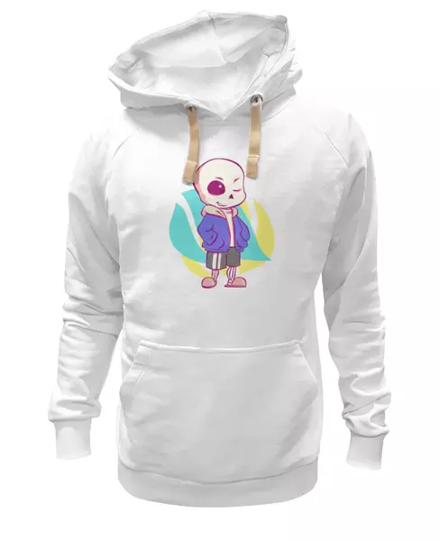 Заказать женскую толстовку в Москве. Женская толстовка Санс (Undertale) от trugift - готовые дизайны и нанесение принтов.