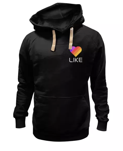 Заказать женскую толстовку в Москве. Женская толстовка Like  от DESIGNER   - готовые дизайны и нанесение принтов.
