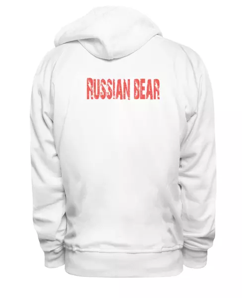 Заказать женскую толстовку в Москве. Женская толстовка Russian Bear от Andrey Akimov - готовые дизайны и нанесение принтов.