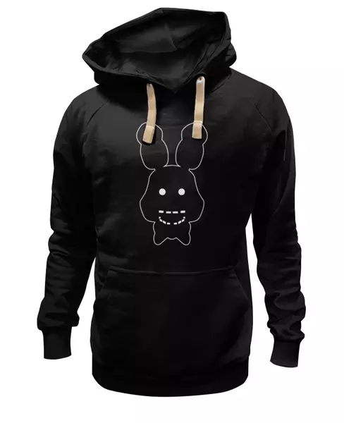 Заказать женскую толстовку в Москве. Женская толстовка Shadow Bonnie (Пять ночей у Фредди) от trugift - готовые дизайны и нанесение принтов.