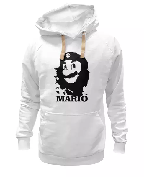 Заказать женскую толстовку в Москве. Женская толстовка Mario x Che  от coolmag - готовые дизайны и нанесение принтов.