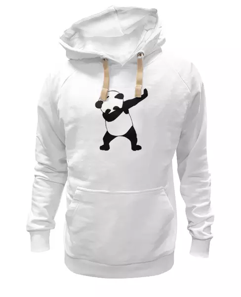 Заказать женскую толстовку в Москве. Женская толстовка Panda dab от cherdantcev - готовые дизайны и нанесение принтов.