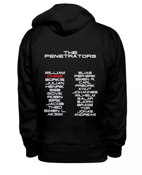 Заказать женскую толстовку в Москве. Женская толстовка Penetrators  от izymryd19@yandex.ru - готовые дизайны и нанесение принтов.