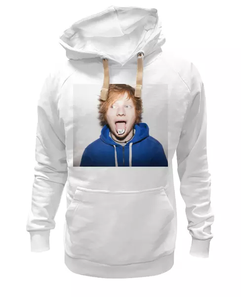 Заказать женскую толстовку в Москве. Женская толстовка Ed Sheeran от Vladec11 - готовые дизайны и нанесение принтов.