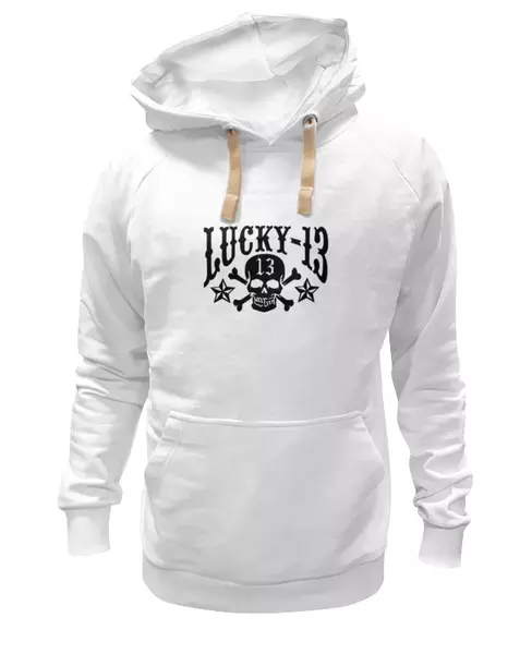 Заказать женскую толстовку в Москве. Женская толстовка lucky-13 (лаки-13) от Yaroslava - готовые дизайны и нанесение принтов.