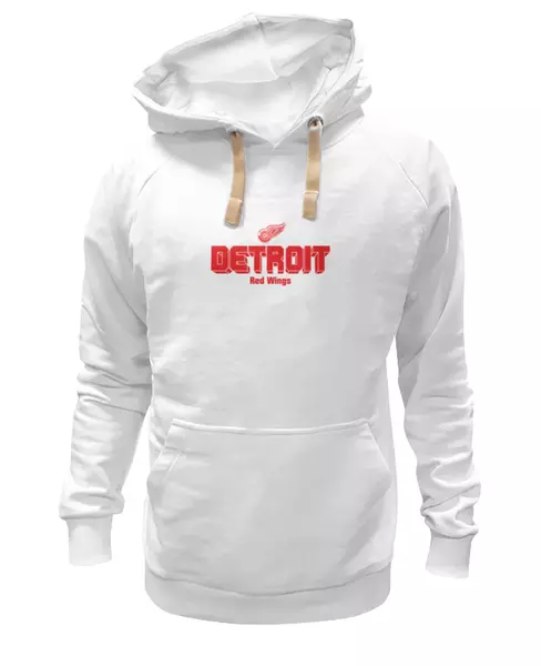Заказать женскую толстовку в Москве. Женская толстовка Detroit Red Wings от kspsshop - готовые дизайны и нанесение принтов.