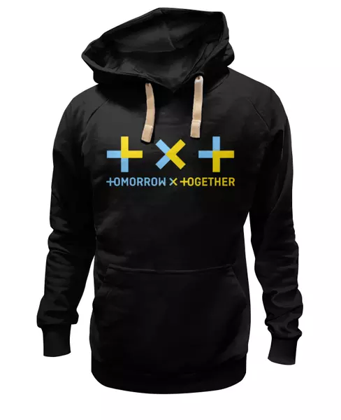 Заказать женскую толстовку в Москве. Женская толстовка TXT / Tomorrow X Together  от geekbox - готовые дизайны и нанесение принтов.