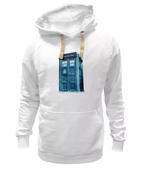 Заказать женскую толстовку в Москве. Женская толстовка TARDIS от cherdantcev - готовые дизайны и нанесение принтов.