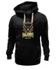 Заказать женскую толстовку в Москве. Женская толстовка Mad dog gold от Серега Шнайдер - готовые дизайны и нанесение принтов.