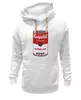 Заказать женскую толстовку в Москве. Женская толстовка Campbell's Soup (Энди Уорхол) от coolmag - готовые дизайны и нанесение принтов.