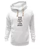 Заказать женскую толстовку в Москве. Женская толстовка Keep calm and love sport от sabirzanov2015@mail.ru - готовые дизайны и нанесение принтов.