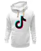 Заказать женскую толстовку в Москве. Женская толстовка TikTok  от DESIGNER   - готовые дизайны и нанесение принтов.
