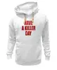 Заказать женскую толстовку в Москве. Женская толстовка Have a killer day (Dexter) от coolmag - готовые дизайны и нанесение принтов.