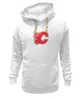 Заказать женскую толстовку в Москве. Женская толстовка Calgary Flames / NHL Canada от KinoArt - готовые дизайны и нанесение принтов.